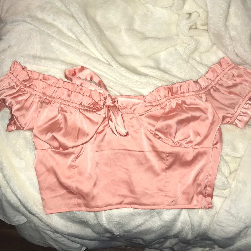Nasty gal satin bodice top